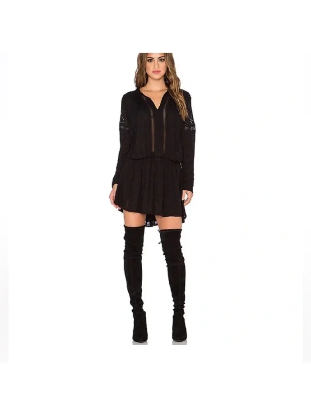 Free People Nomad Peasant Dress size small